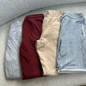 Sweat pants & shorts (set of 4)